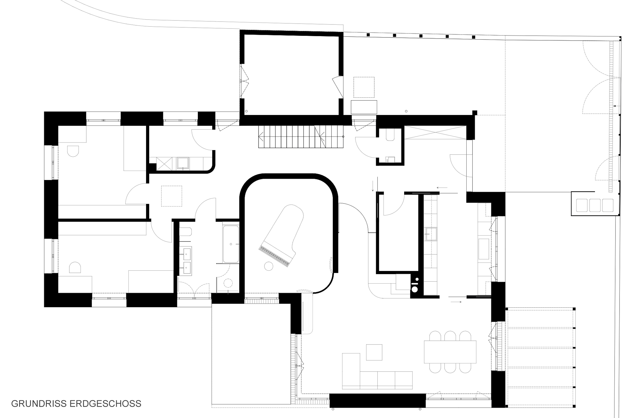 Plan Einfamilienhaus