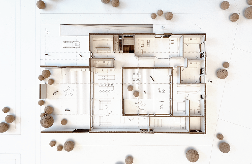 Bungalow Architekt Modell