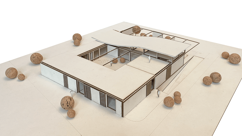 Bungalow Model Architekt