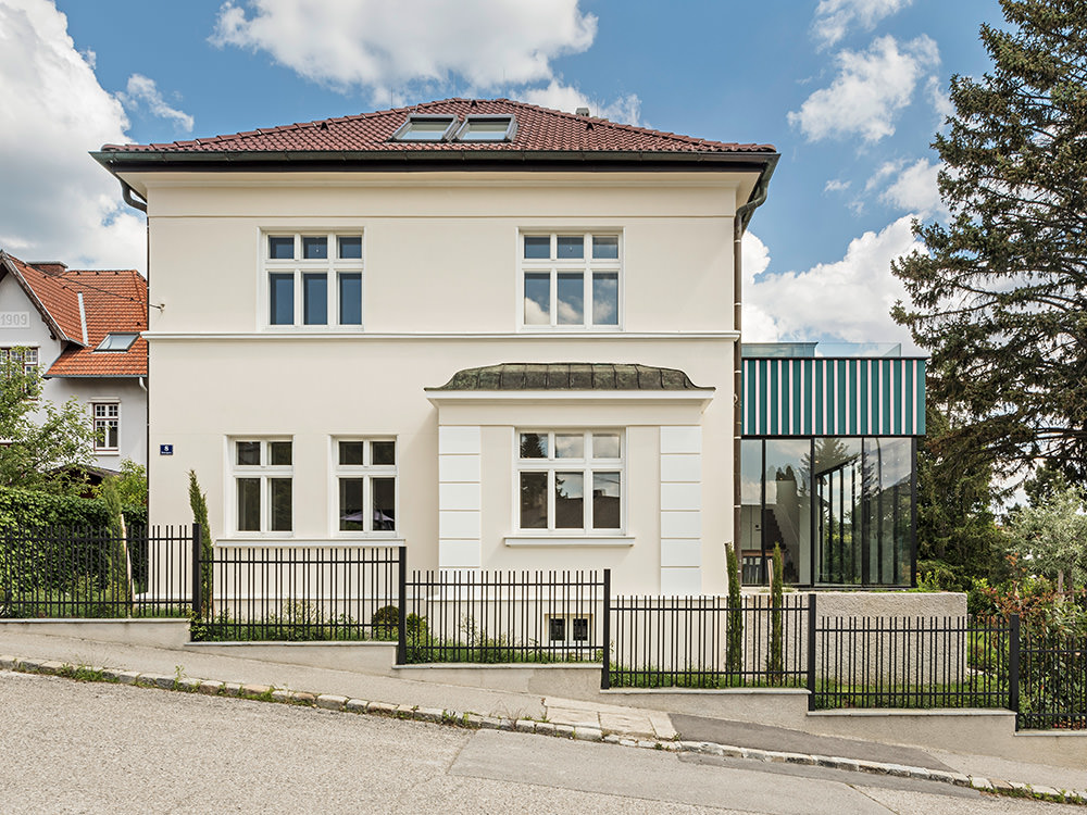 Außenansicht Architektenhaus Wien